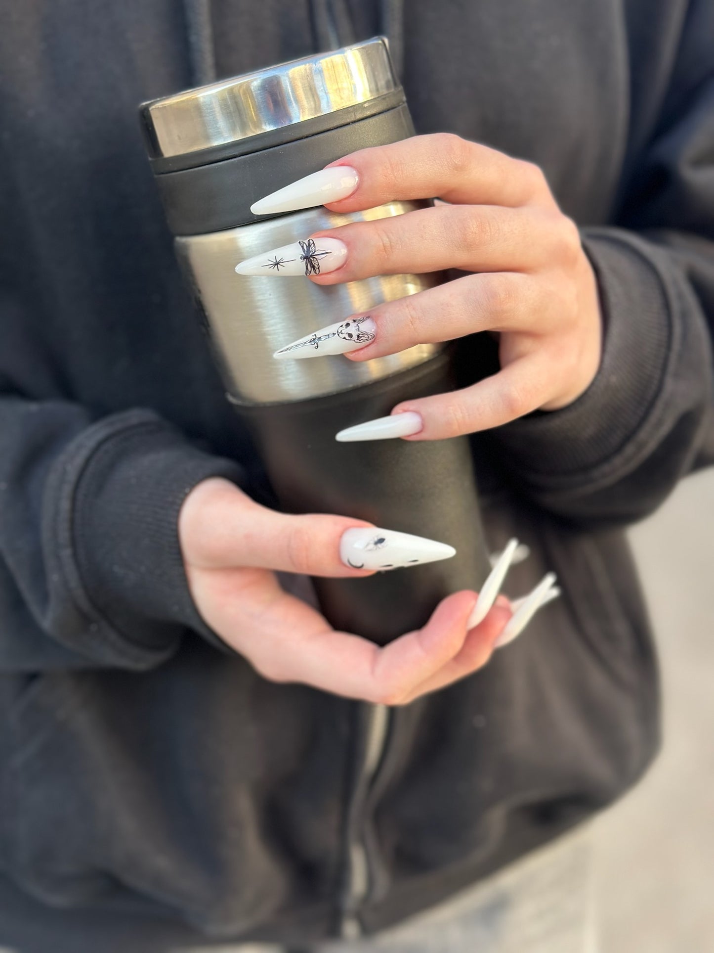 Nail stickers "Monster"