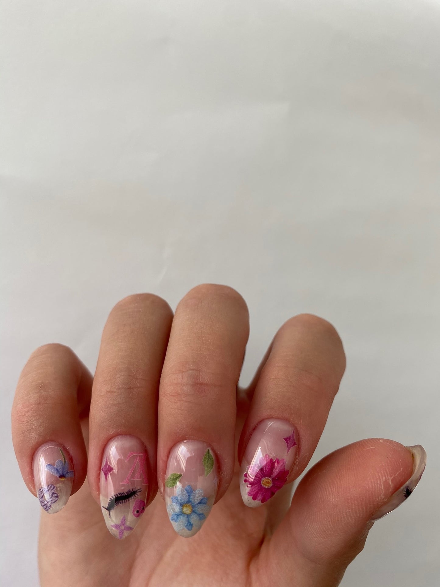 Nail stickers "Field"