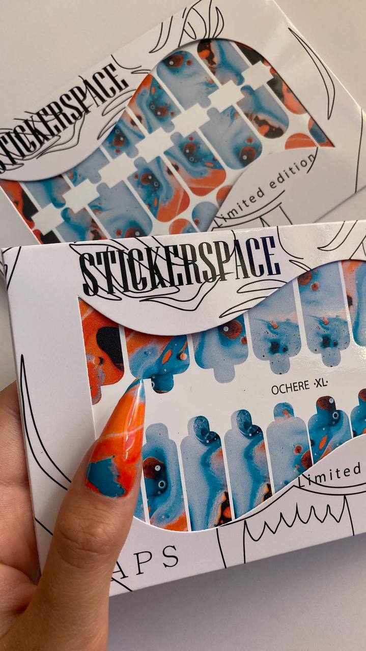 Nail wrap "Ochere"