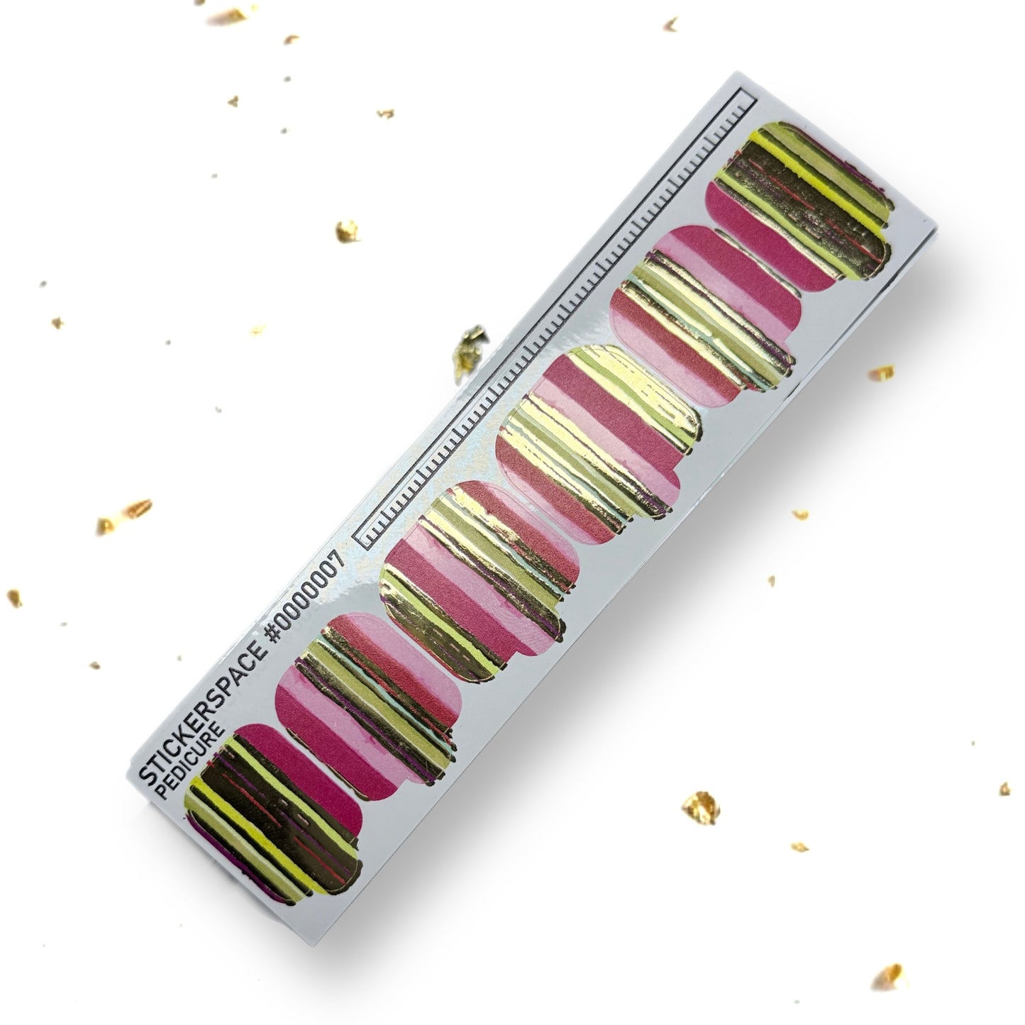 Pedicure nail wrap refills 0000007