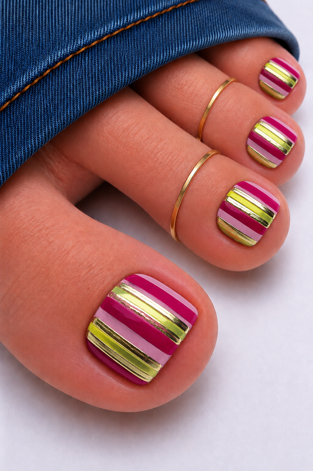 Pedicure nail wrap refills 0000007
