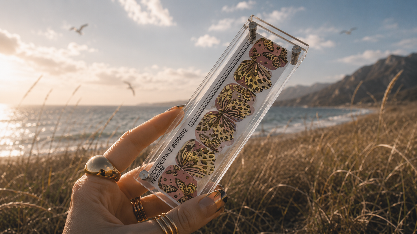 Pedicure nail wrap refills 0000012