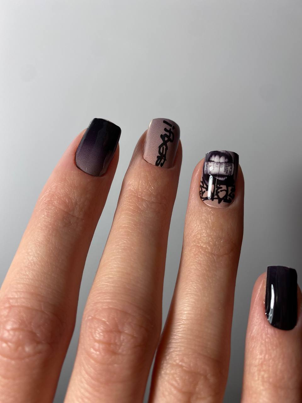 Manicure nail wrap "Aesthetics"