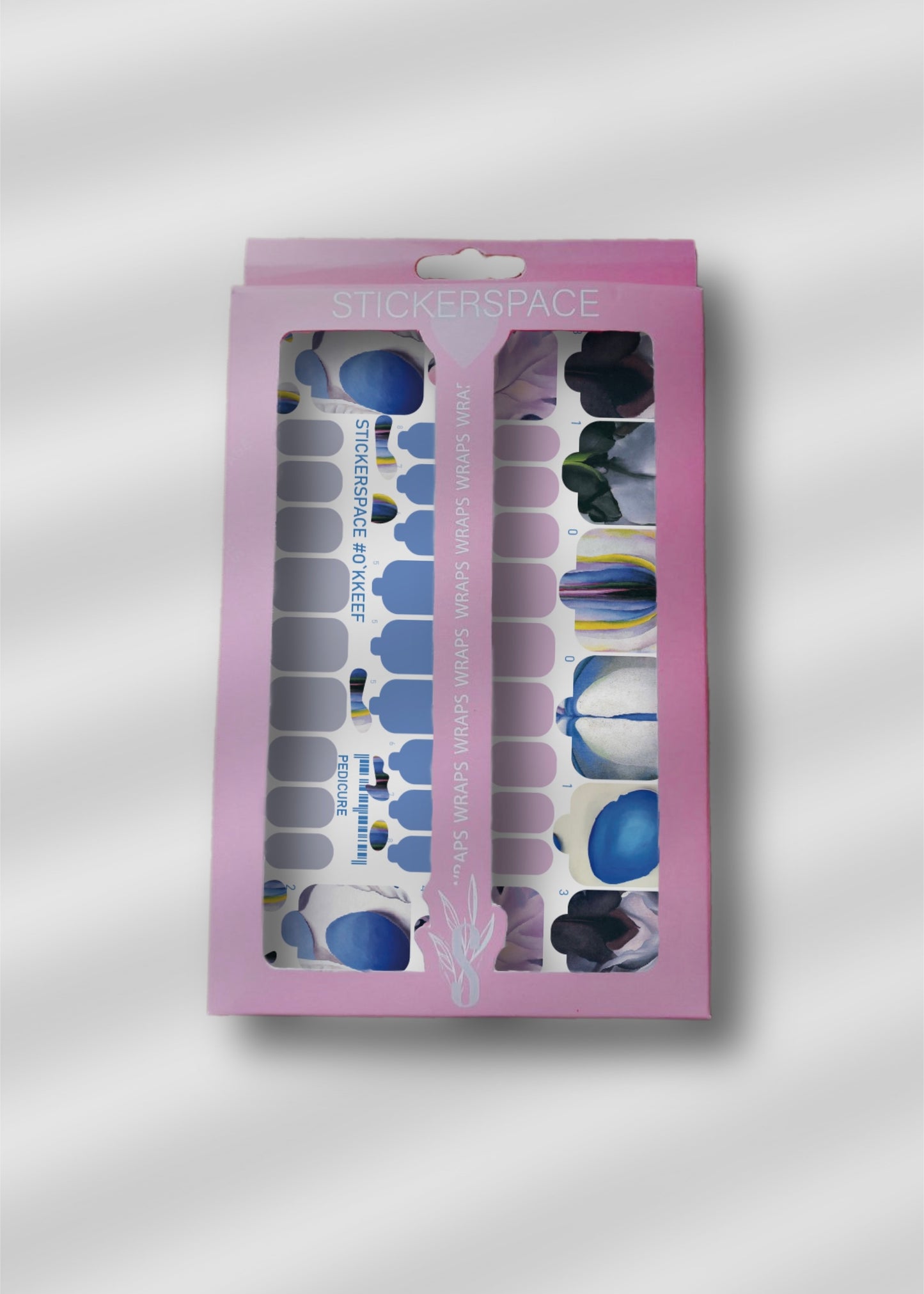 Nail wrap "O`Keeffe"