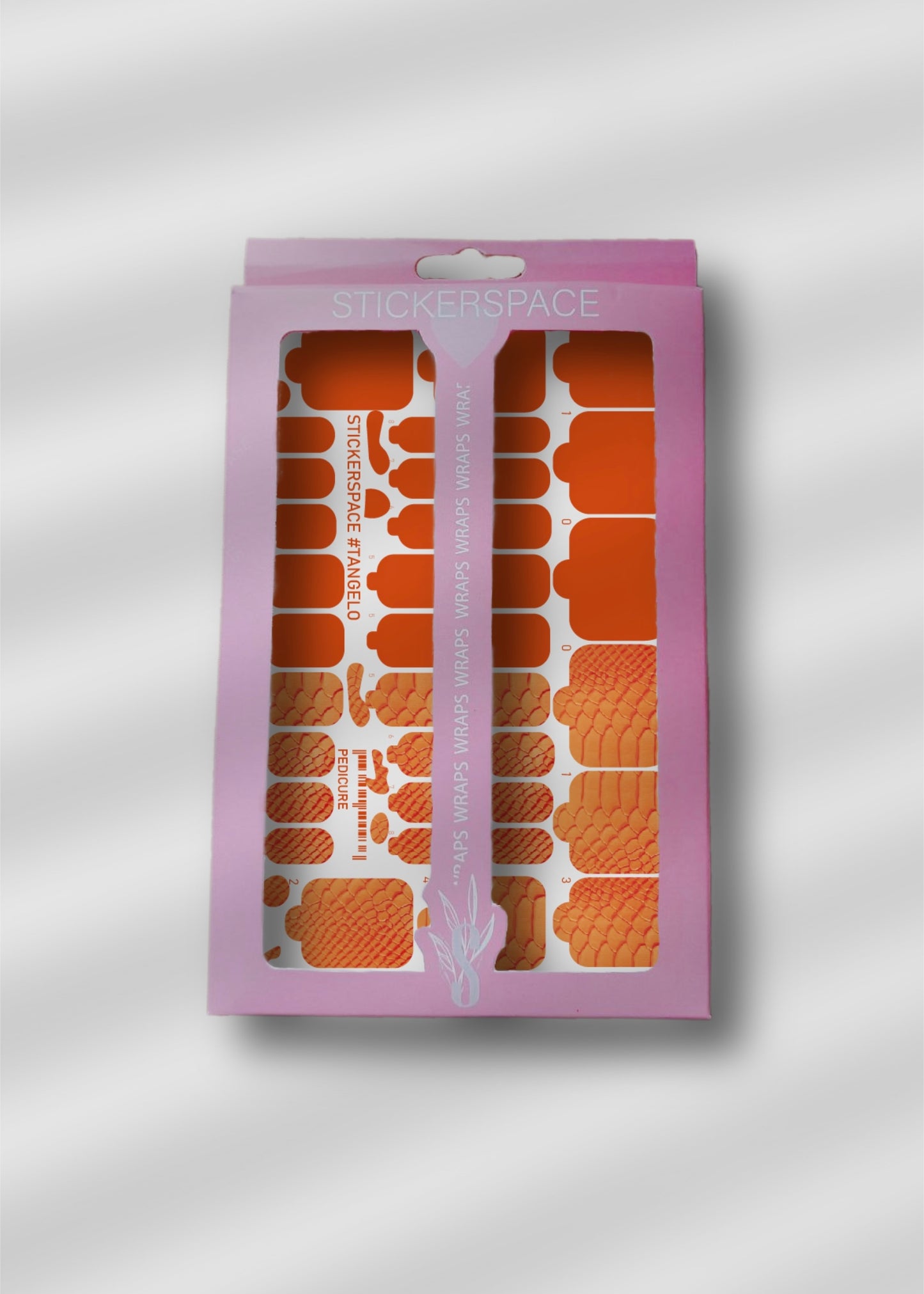 Nail wrap "Tangelo"