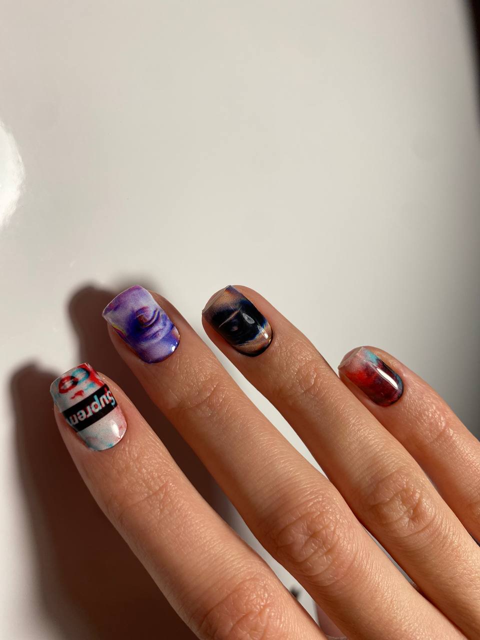 Nail wrap "Error"