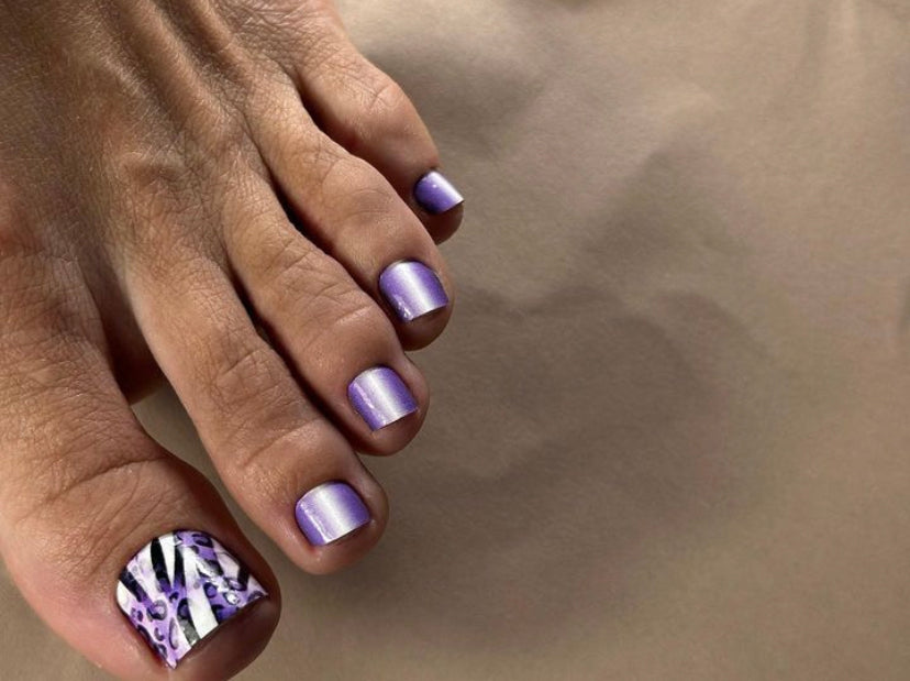 Плівки для педикюр "Smokey"