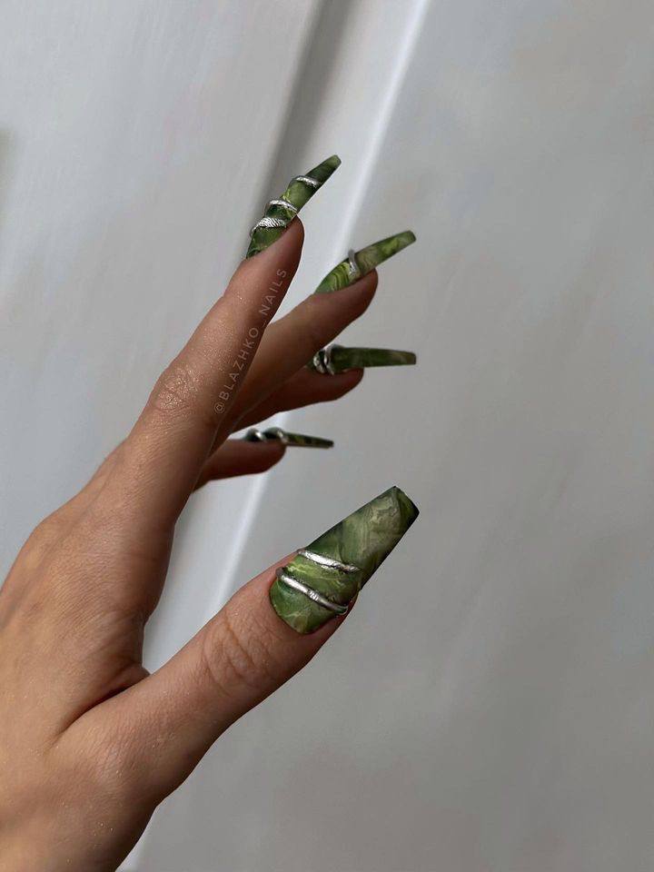Manicure nail wrap "Memories"