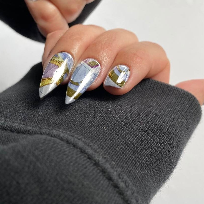 Плівки на нігті "Tiffany"