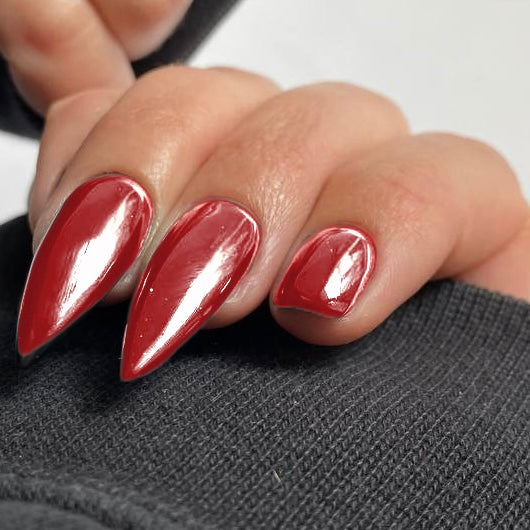 Nail wraps mini Bright red S-00023