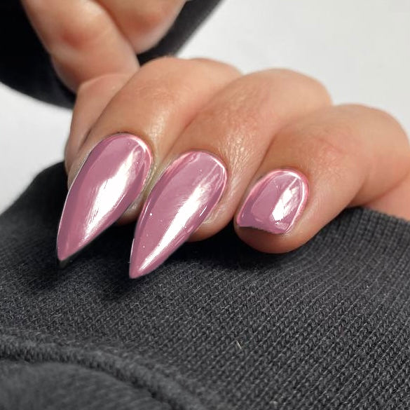 Міні-плівки для нігтів бузковий S-00028