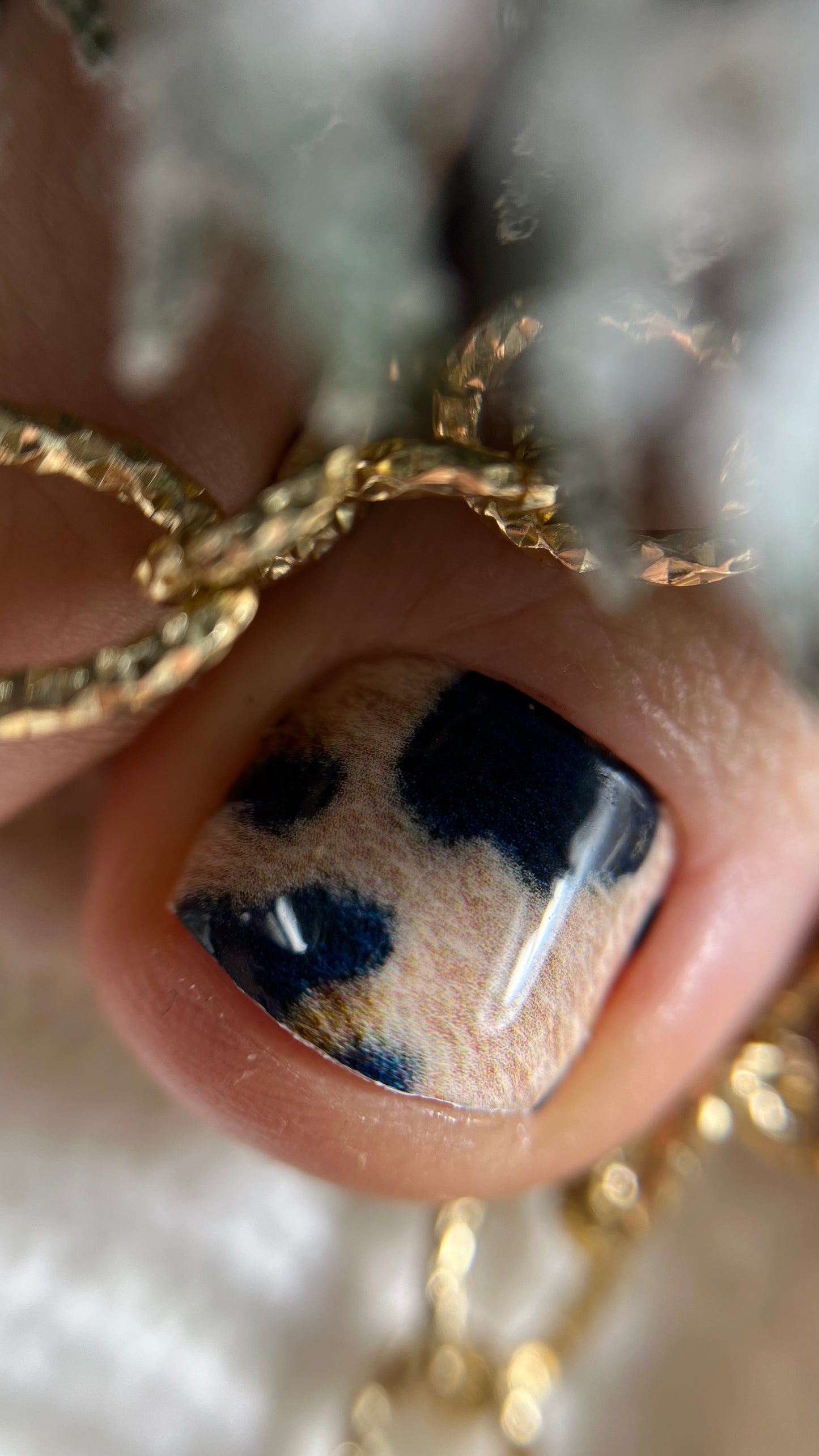 Nail pedicure wrap "Wicked"