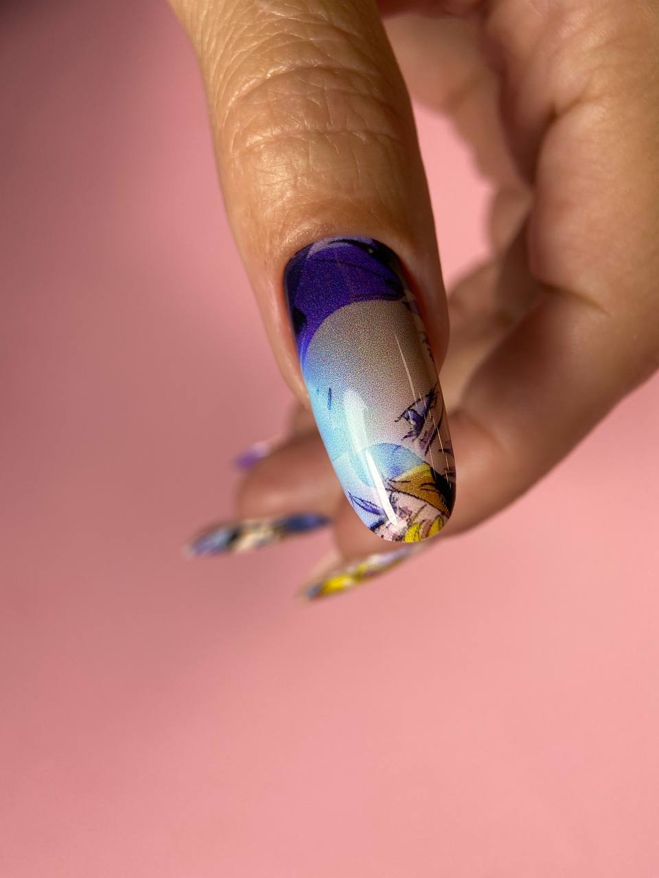 Плівки на нігті "Sailor moon XL"