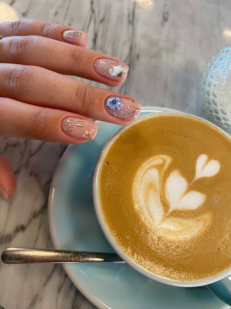 Nail stickers "Field"