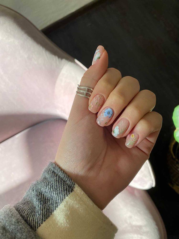 Nail stickers "Field"