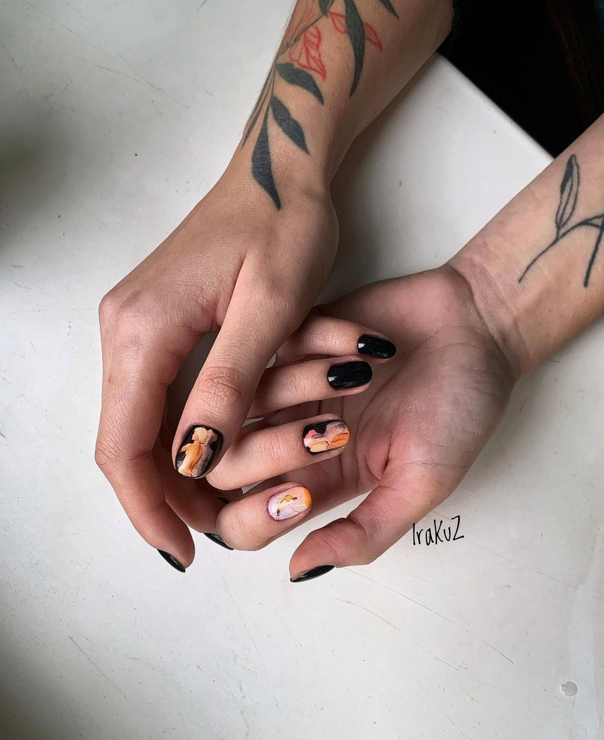 Manicure nail wrap "Montserrat"