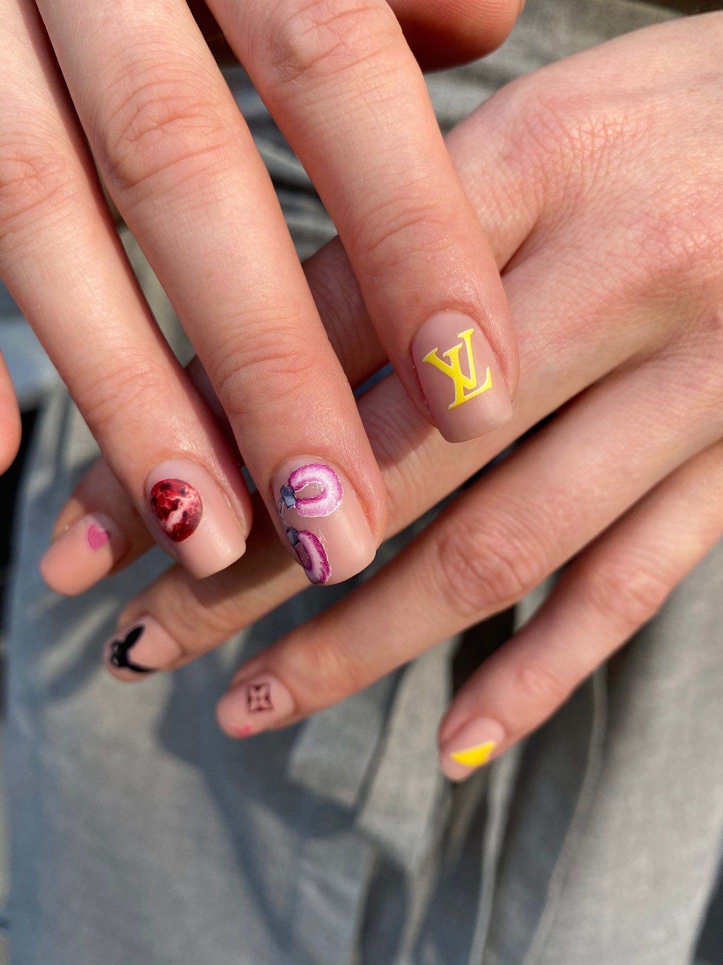 Nail stickers "Cry Baby"