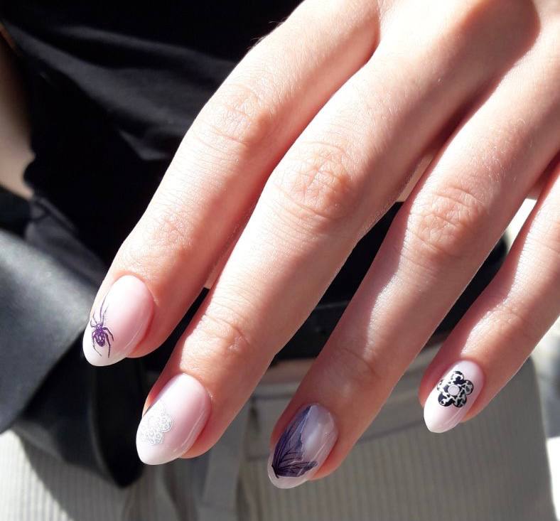 Nail stickers "Cry Baby"