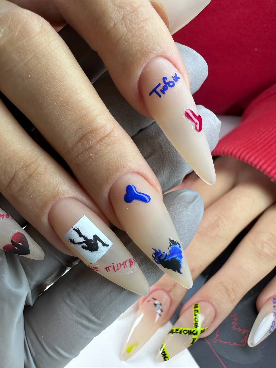 Nail Stickers Krasivo 14.02 #1