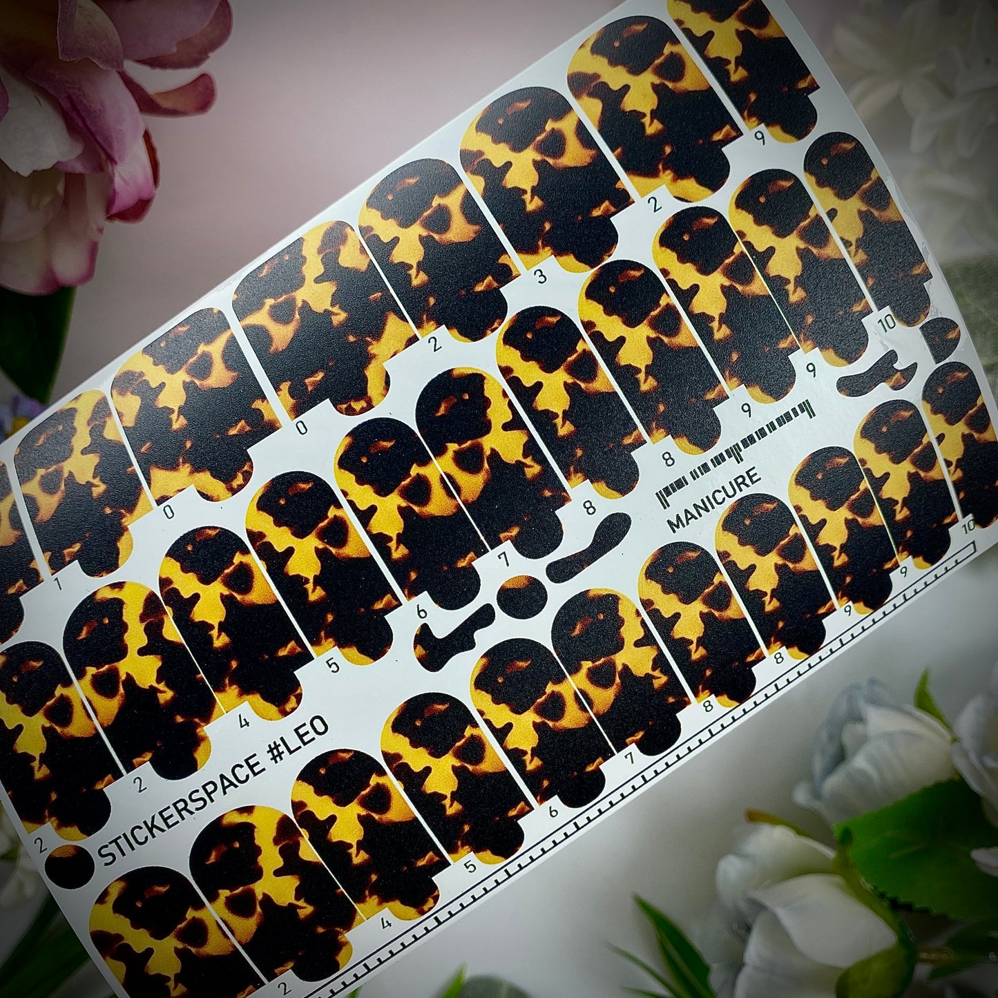 Nail wrap "LEO"