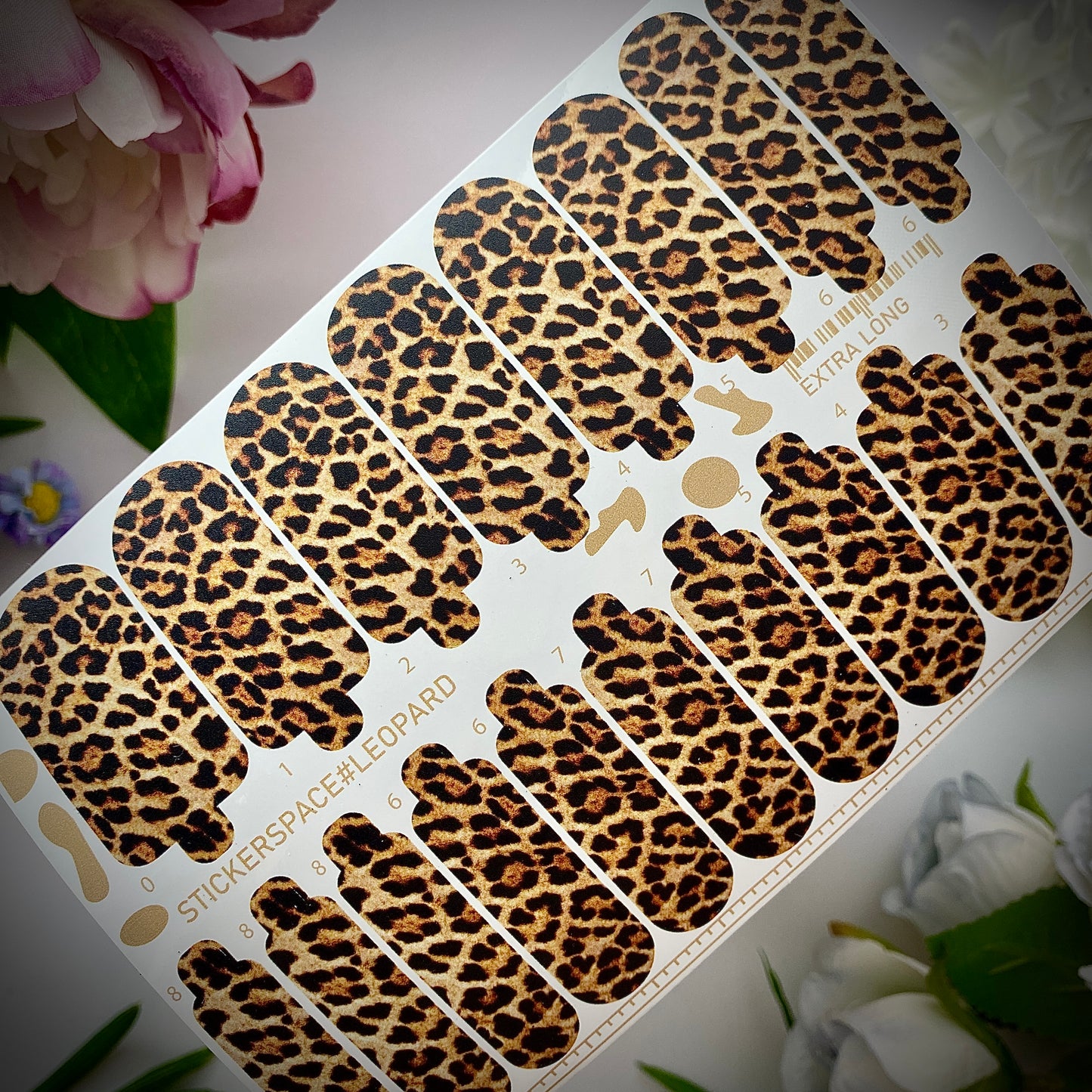 Плівки на нігті "Leopard"