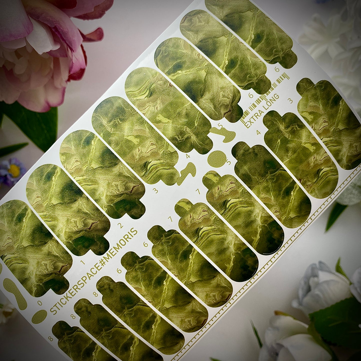 Manicure nail wrap "Memories"