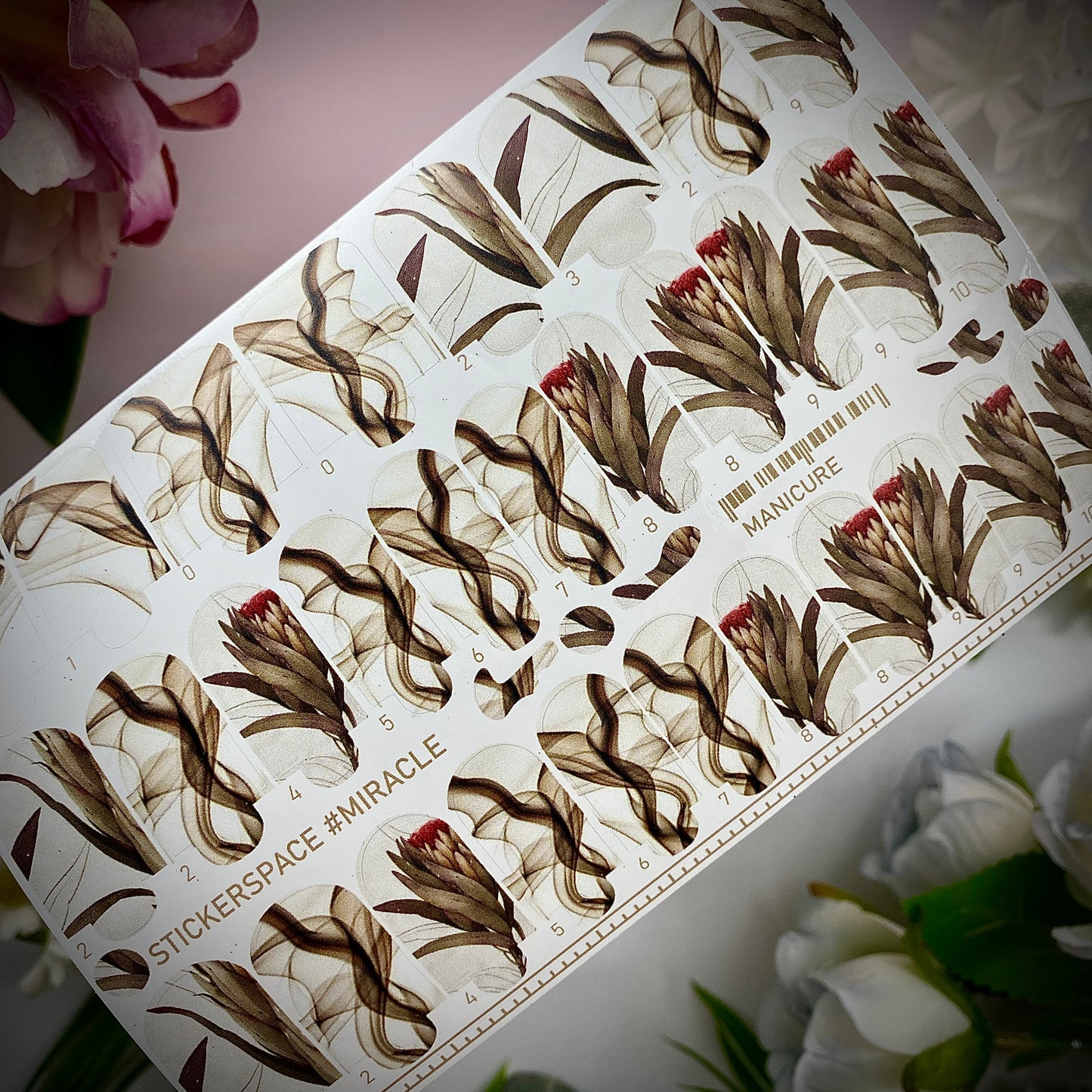 Manicure nail wrap "Miracle"