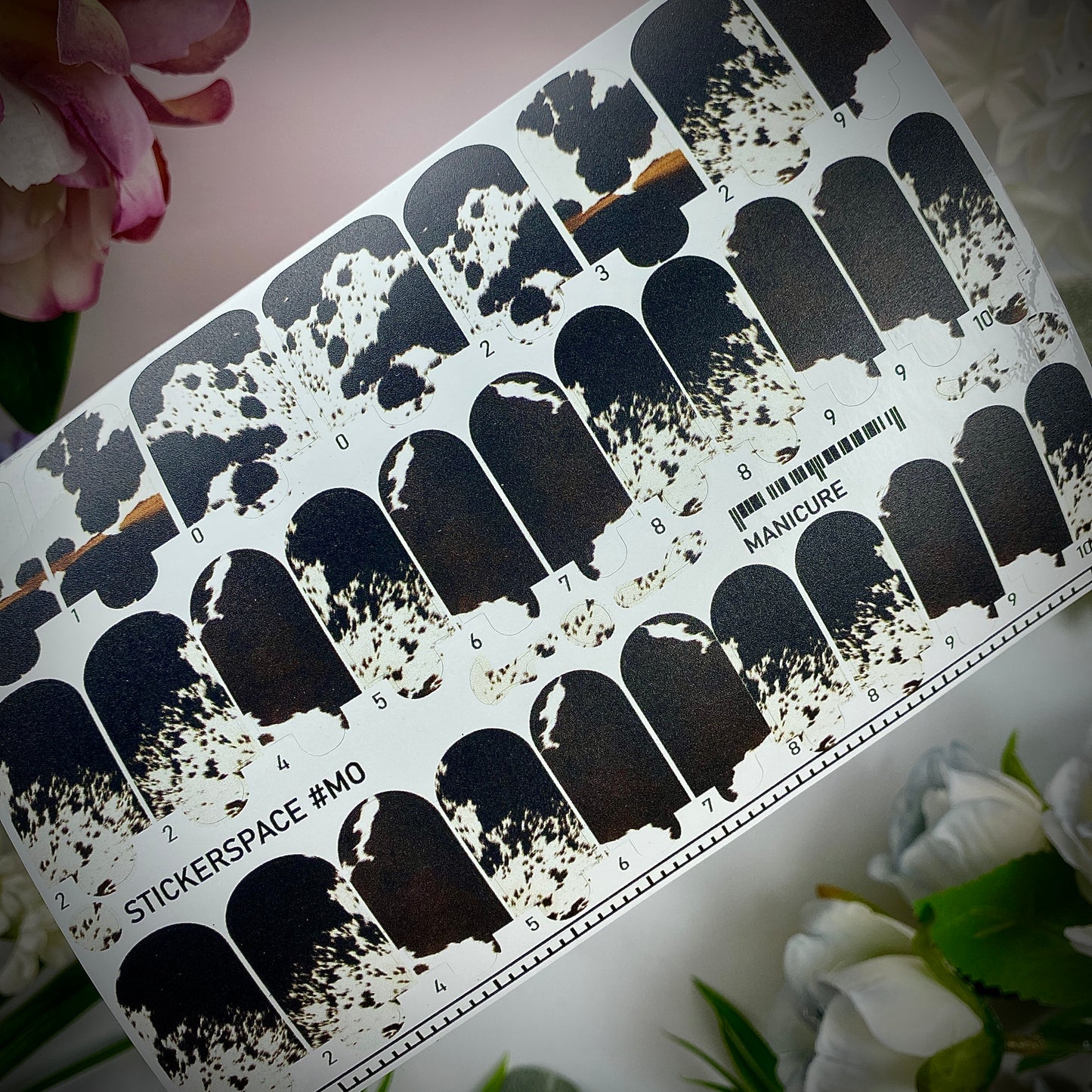 Manicure nail wrap "Mo"
