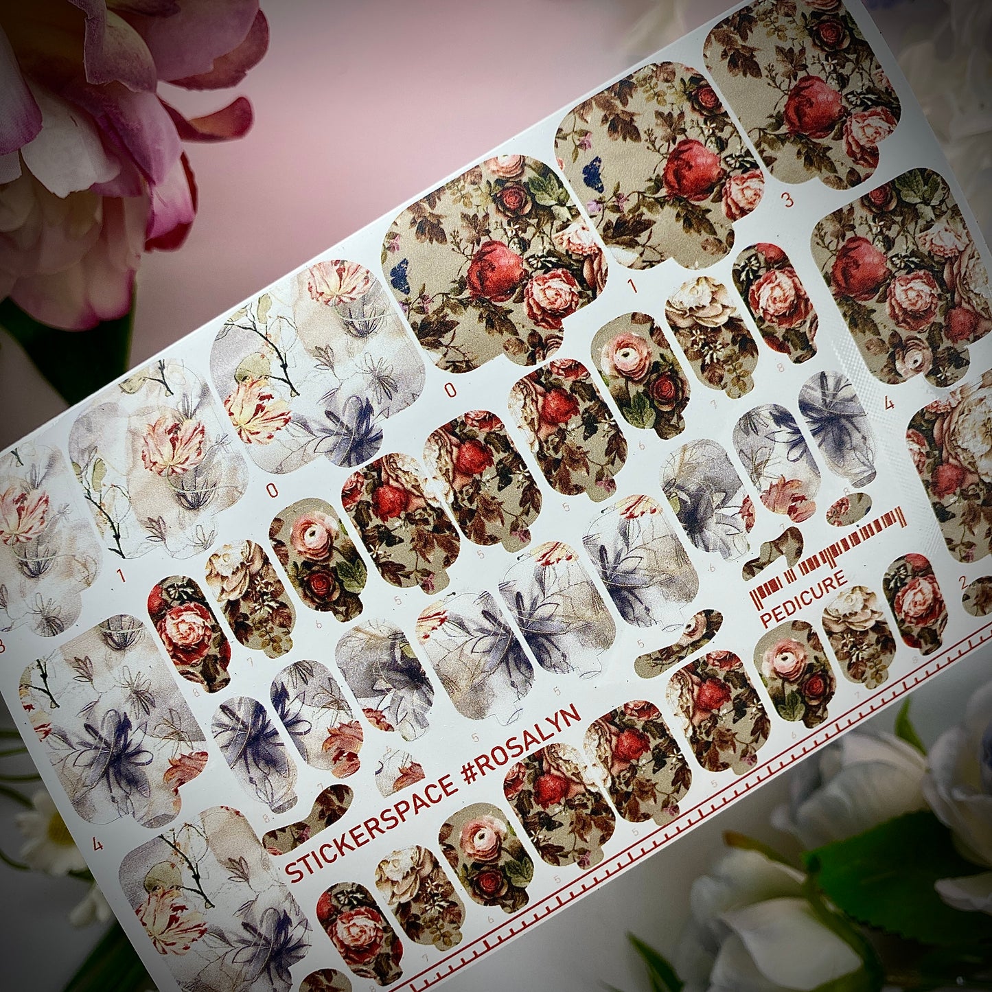 Плівки на нігті "ROSOLIN"