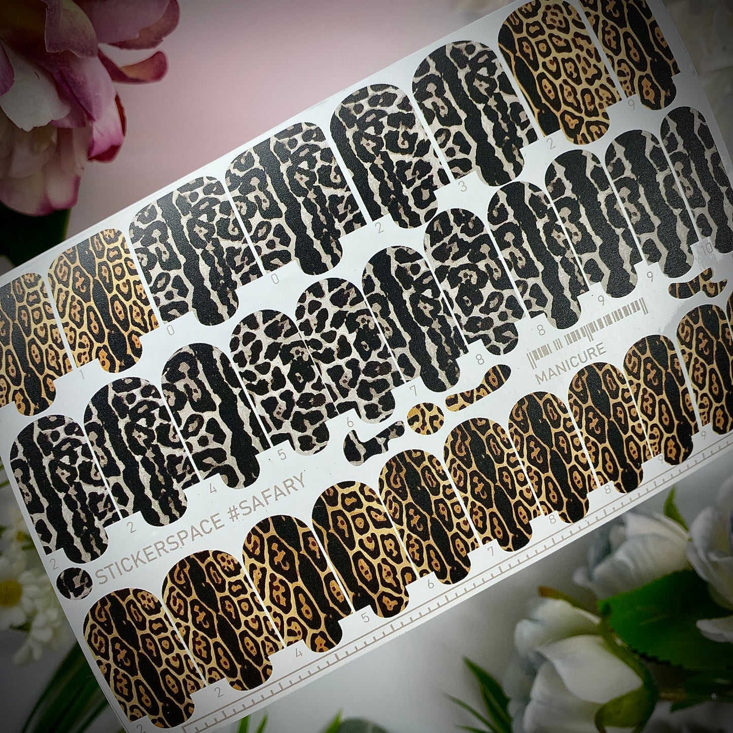 Плівки на нігті "Safari"