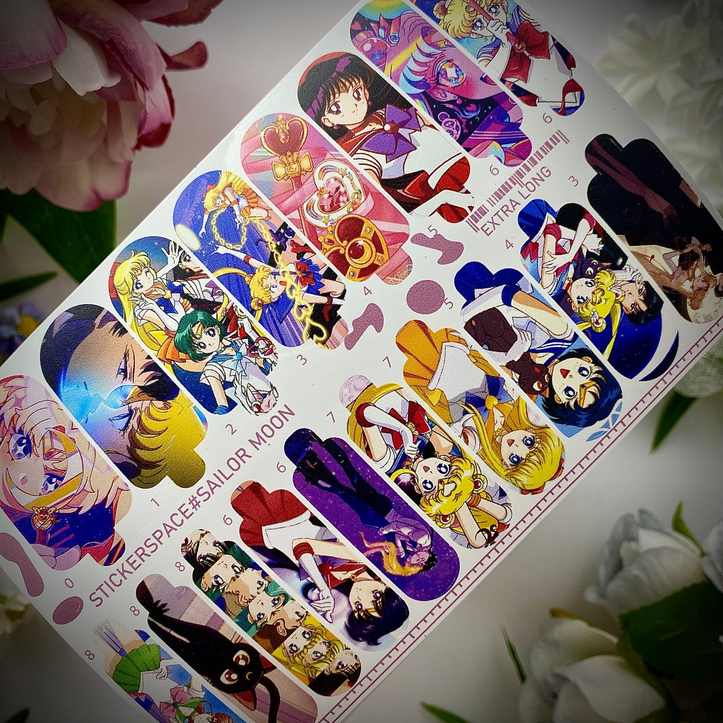 Nail wrap "Sailor moon XL"
