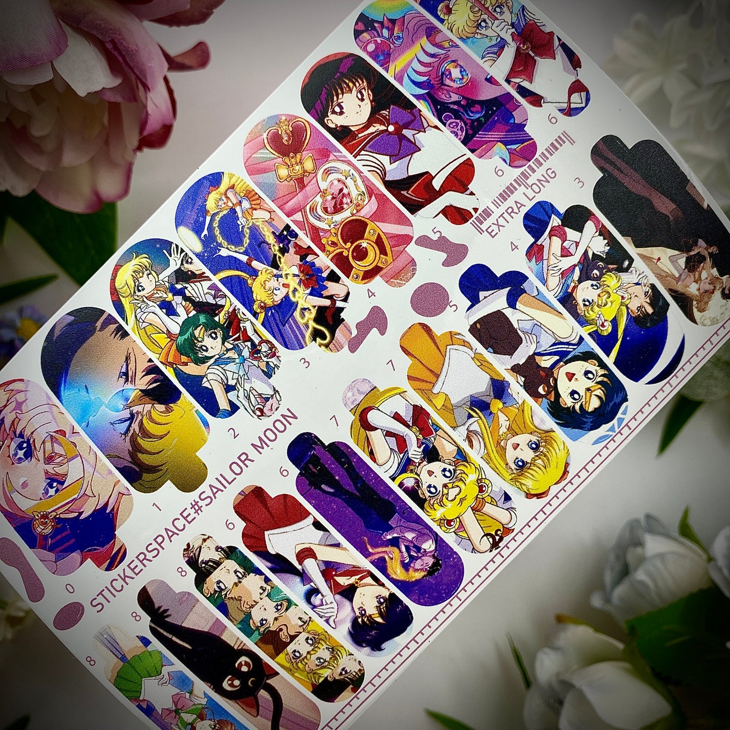 Nail wrap "Sailor moon XL"