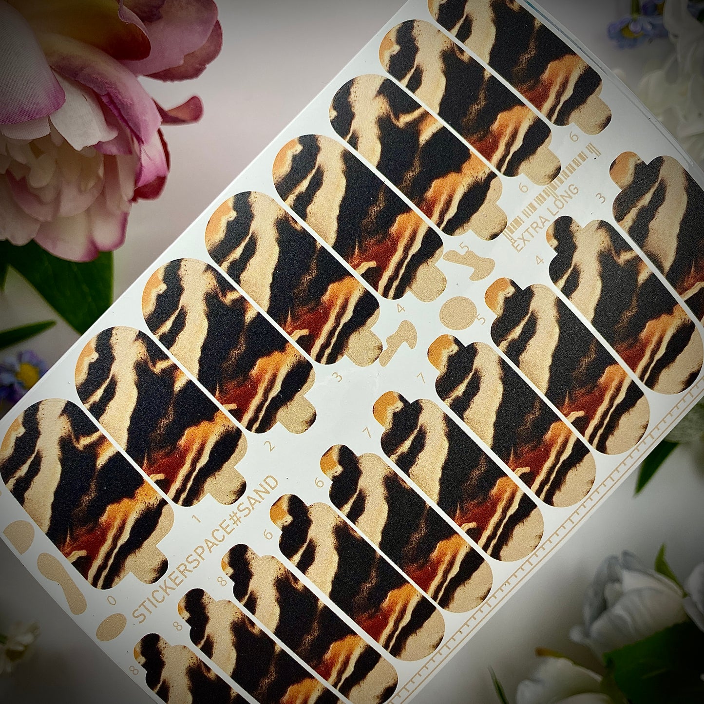 Nail wrap "Sand"