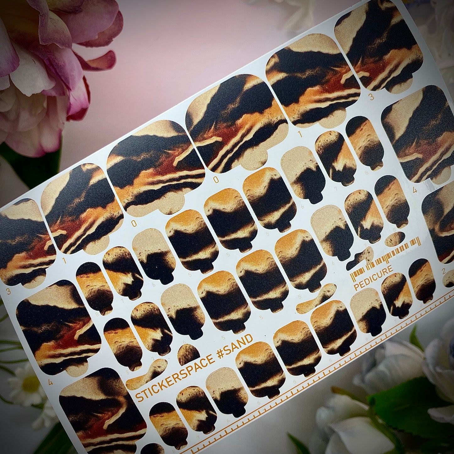 Nail wrap "Sand"