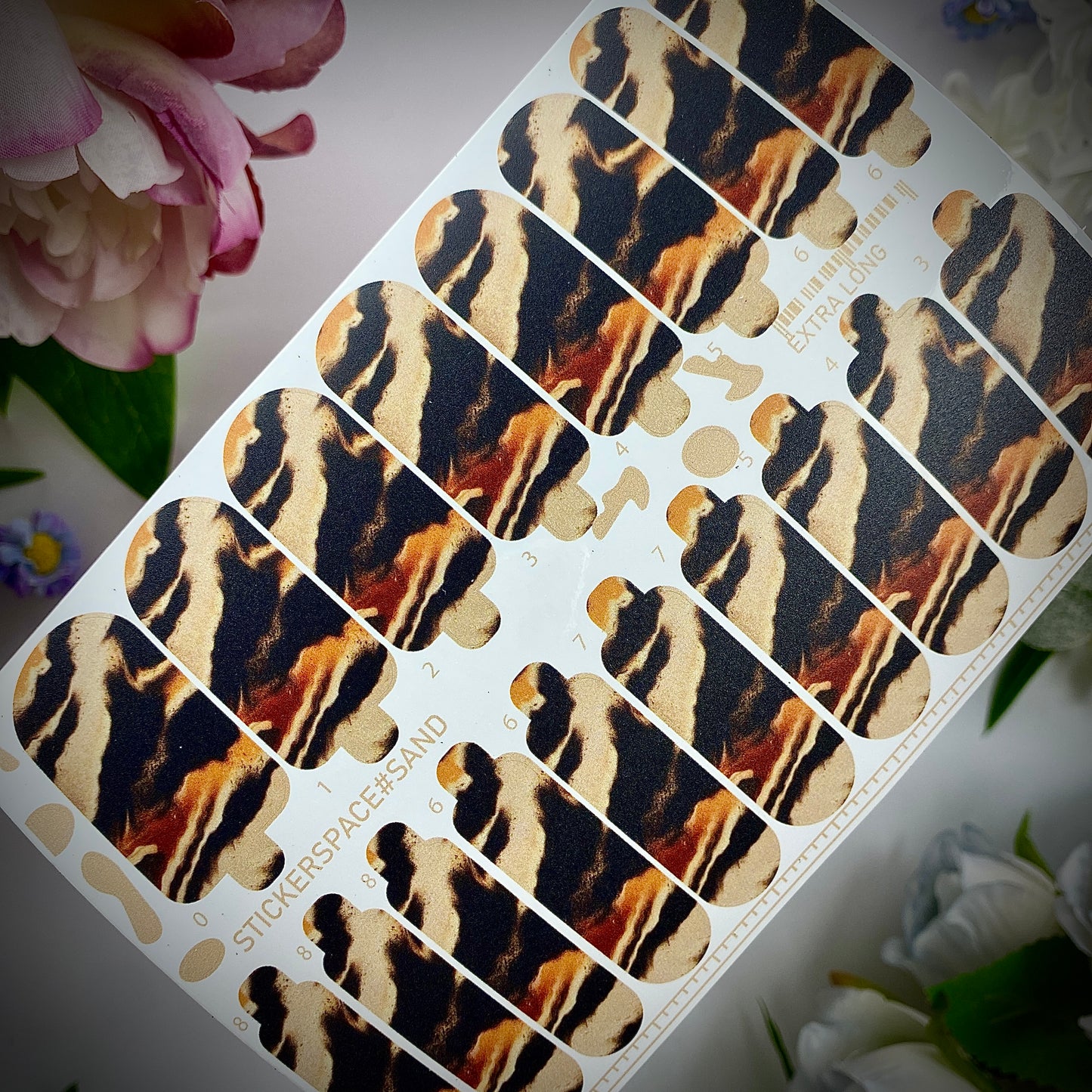 Nail wrap "Sand"
