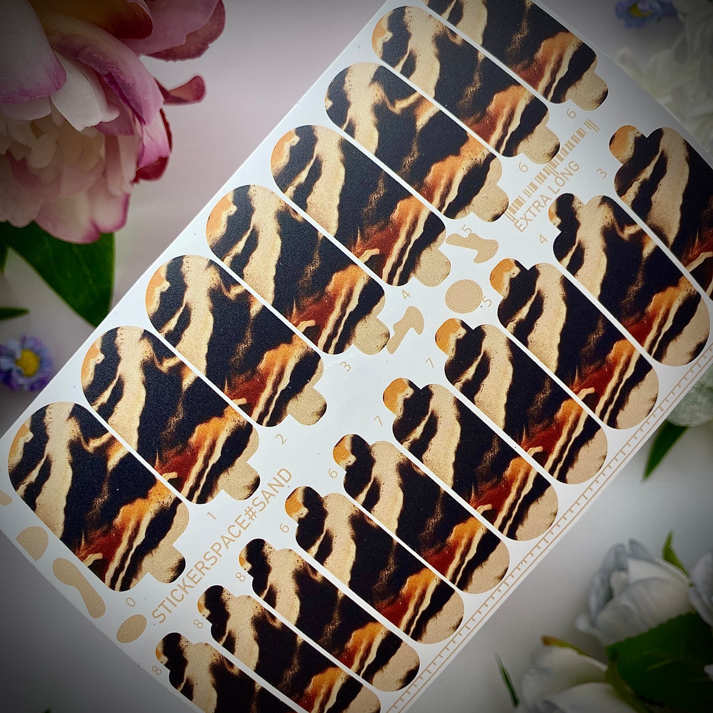 Nail wrap "Sand"
