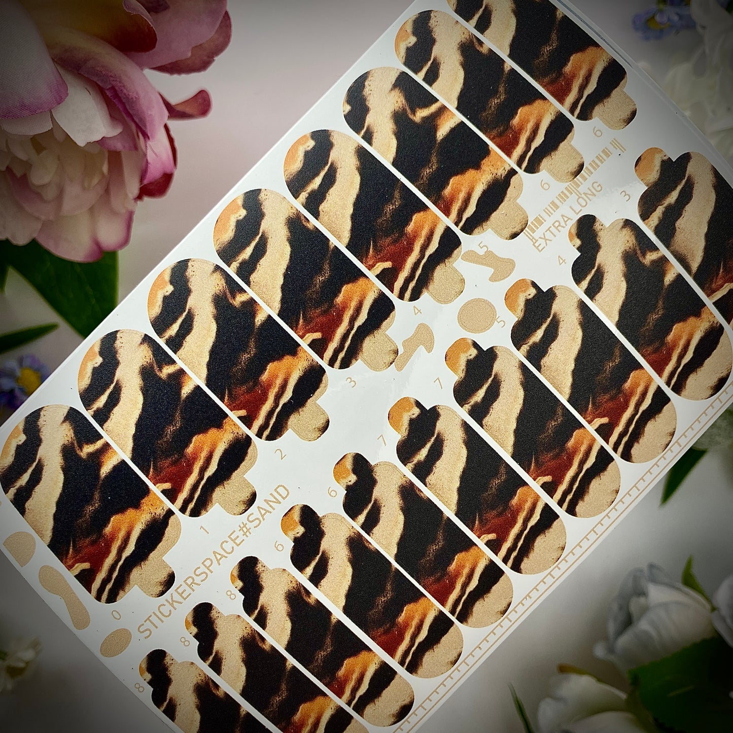 Nail wrap "Sand"