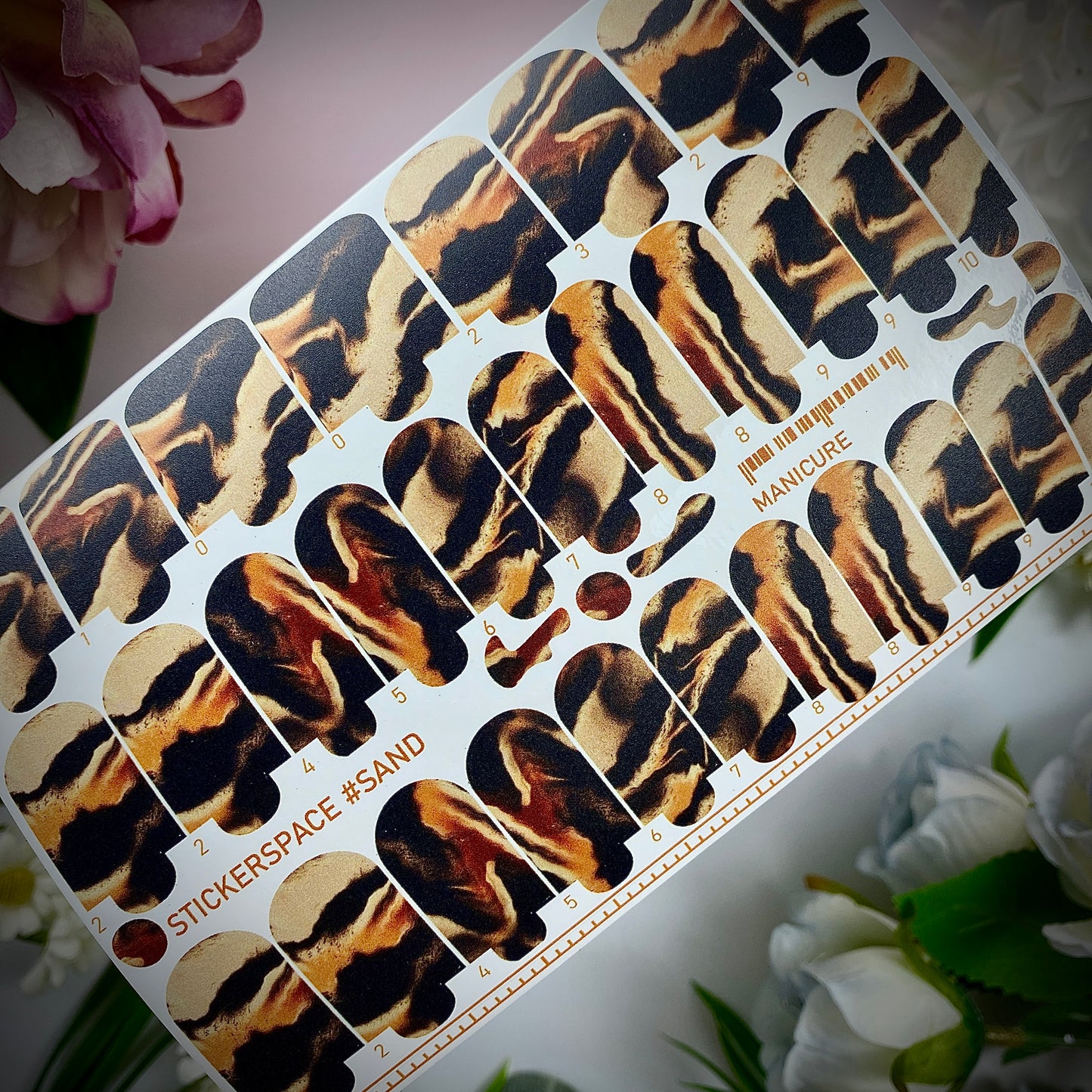 Nail wrap "Sand"