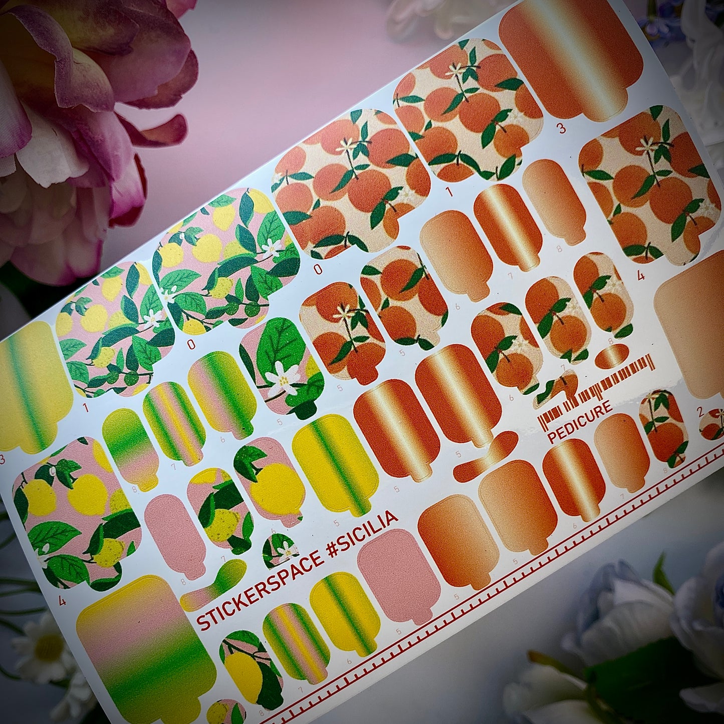 Плівки для педикюру "Sicilia"