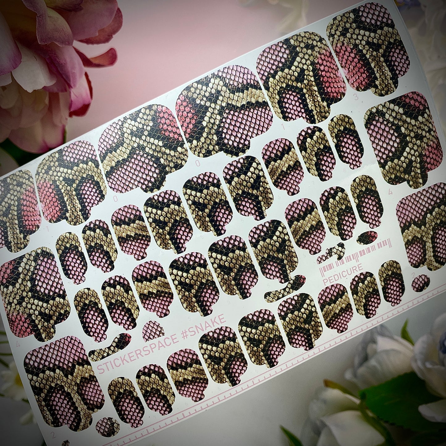 Плівки для нігтів "Snake"