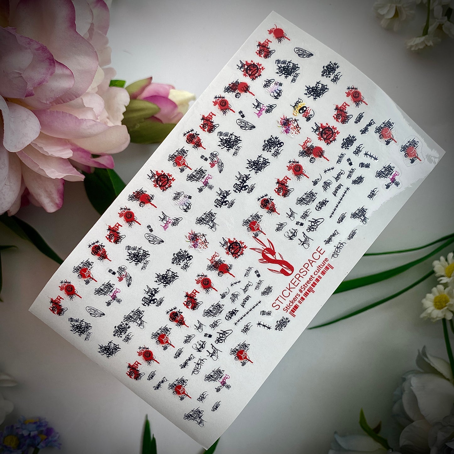 Стікери для нігтів "Street culture"