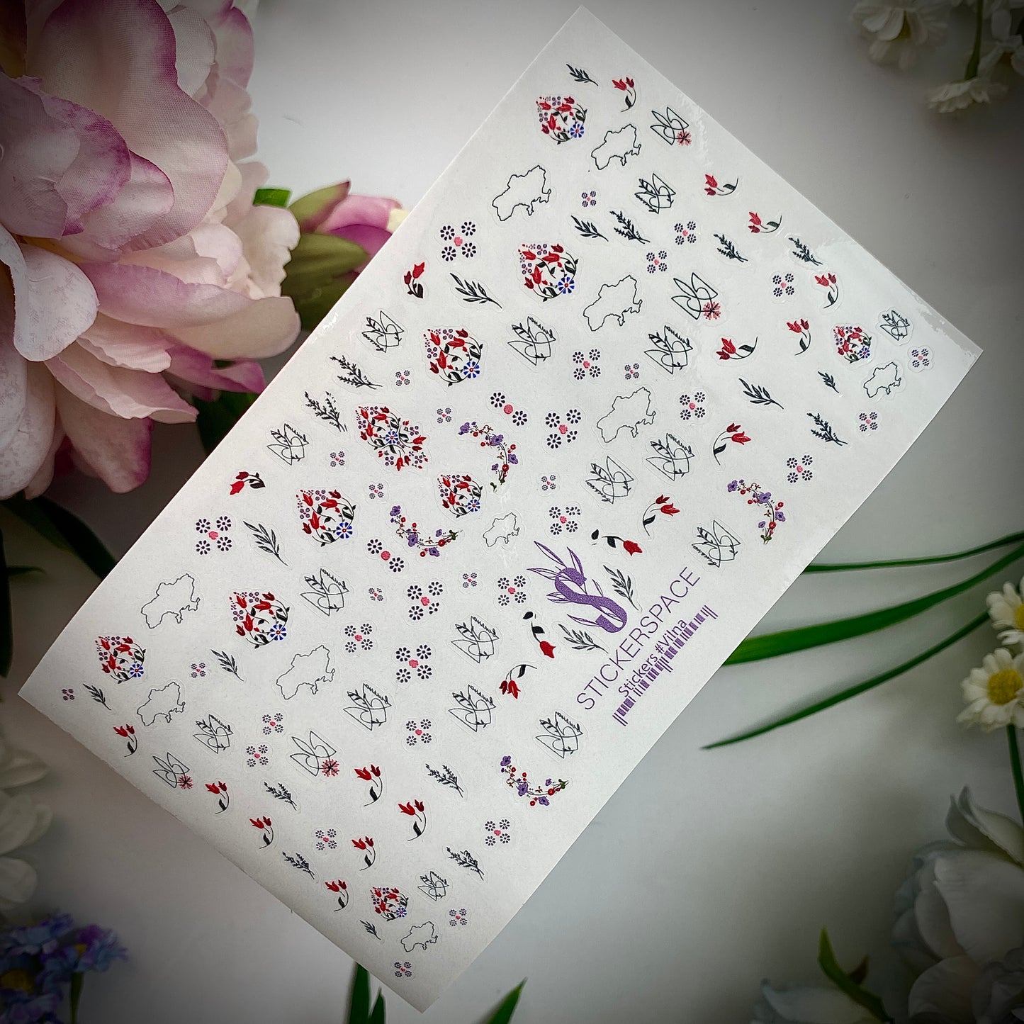 Стікери для нігтів "Vilna"