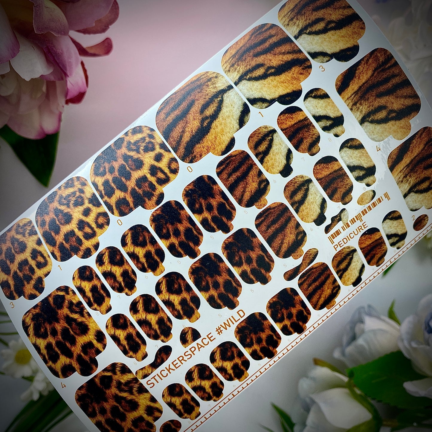 Nail wrap "Wild"