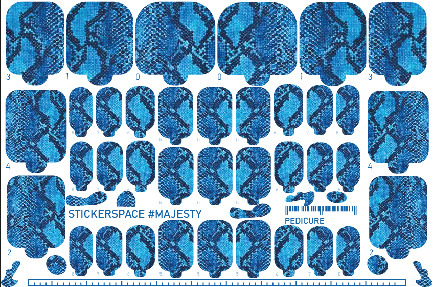 Nail wrap "Majesty"