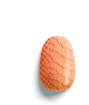 Nail wrap "Tangelo"