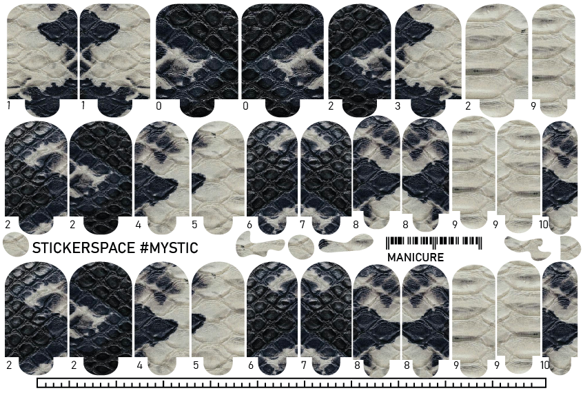 Nail wrap "Mystic"
