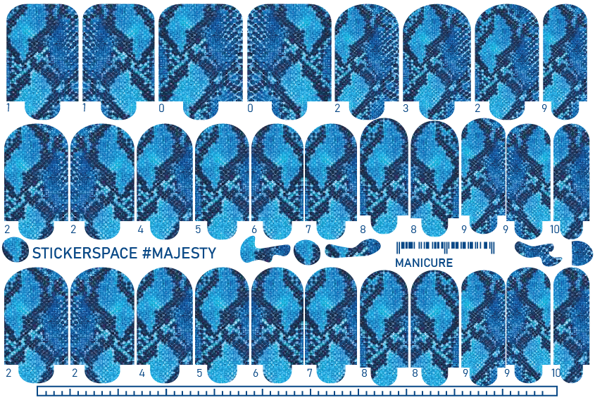 Nail wrap "Majesty"