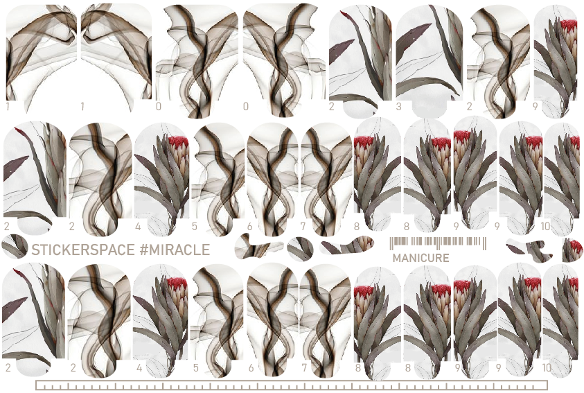 Manicure nail wrap "Miracle"