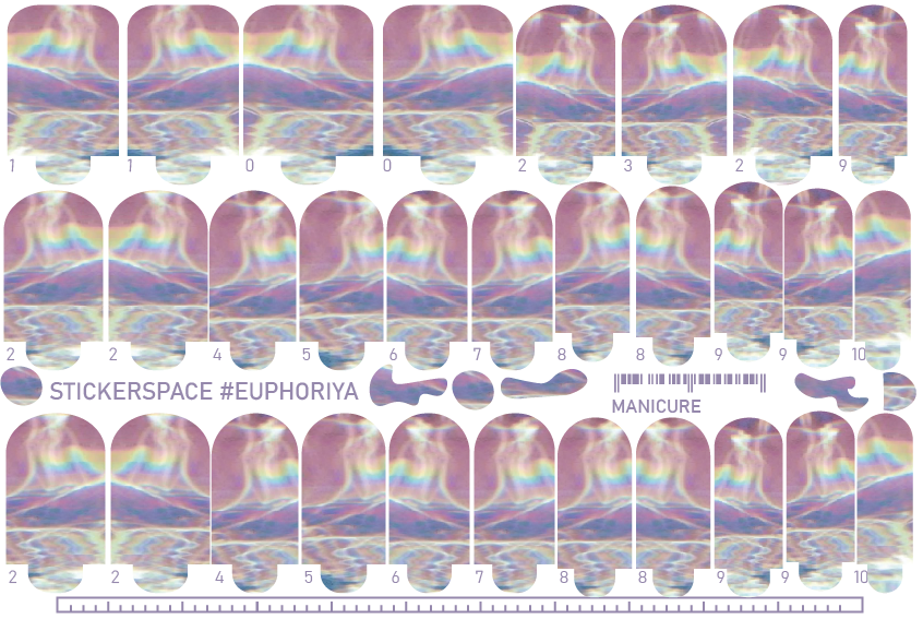 Nail wrap "Euphoria"
