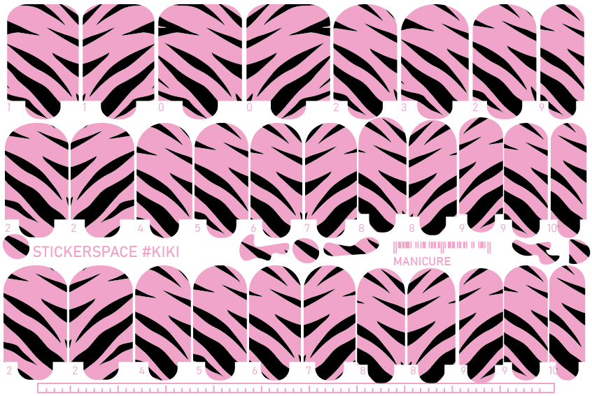 Nail wrap "Kiki"